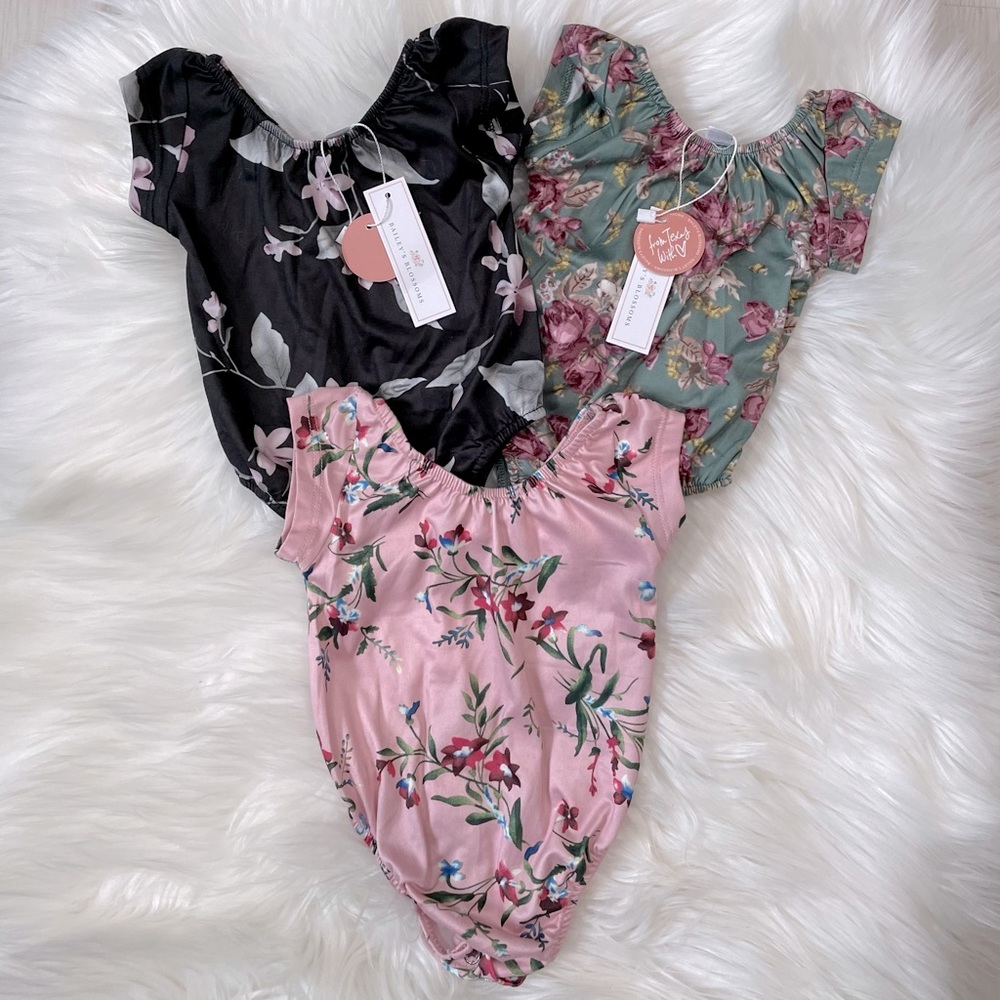 Bailey’s Blossoms Leotard Lot 3/6M